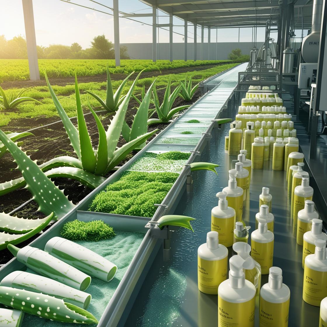 Alo4hair production process